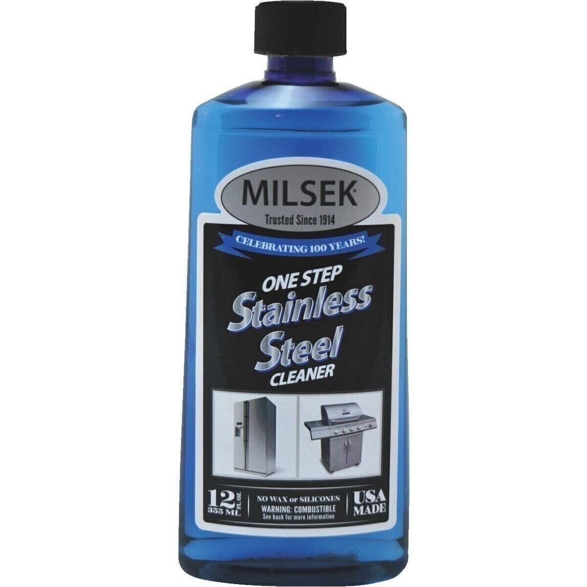 Milsek 12Oz Stnls Steel Cleaner
