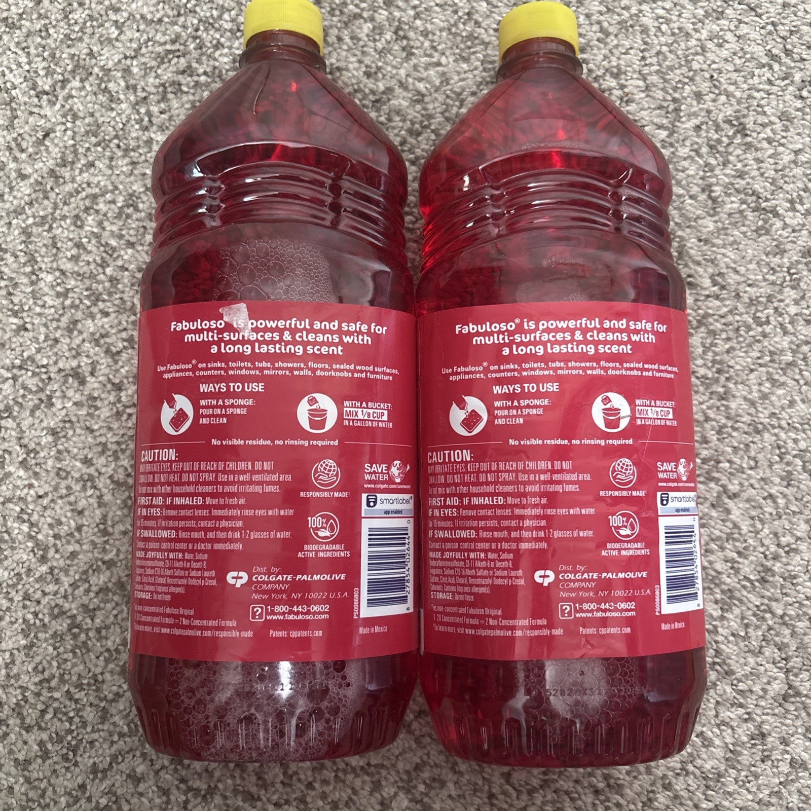 2 Pack Fabuloso Multi-purpose Cleaner Holiday Limited Edition Wild Winter 33.8oz