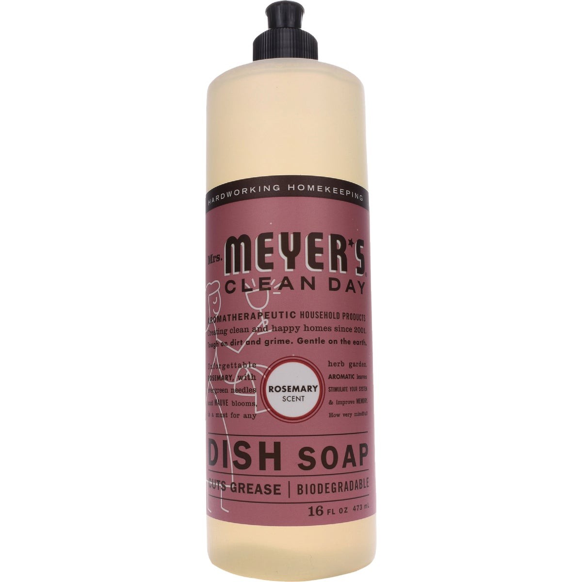 Mrs. Meyer’s Clean Day 16 Oz. Rosemary Scent Liquid Dish Soap 17451 Mrs. Meyer’s