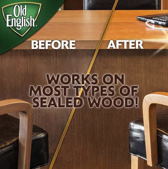 Old English 8 oz Scratch Cover for Light Woods