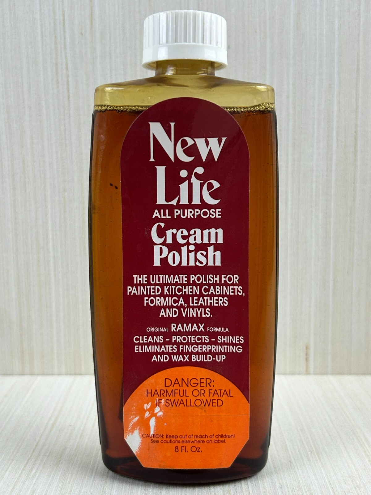 New Life ALL PURPOSE CREAM POLISH for Painted Kitchen,Cabinets,Formica&Leather