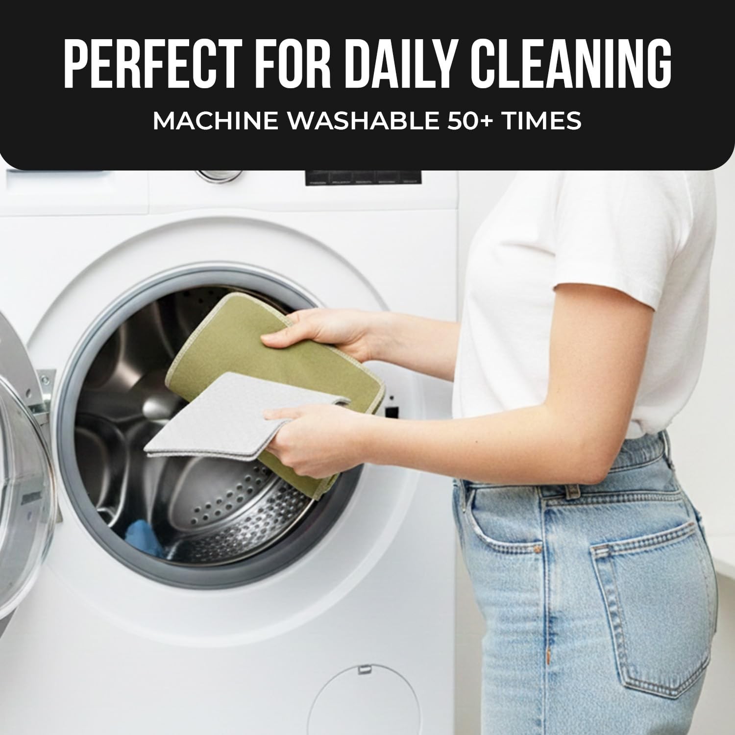 Kitchen Cleaning Kit 14 Piece – Swedish Dishcloths, Dish Towels for Kitchen, …