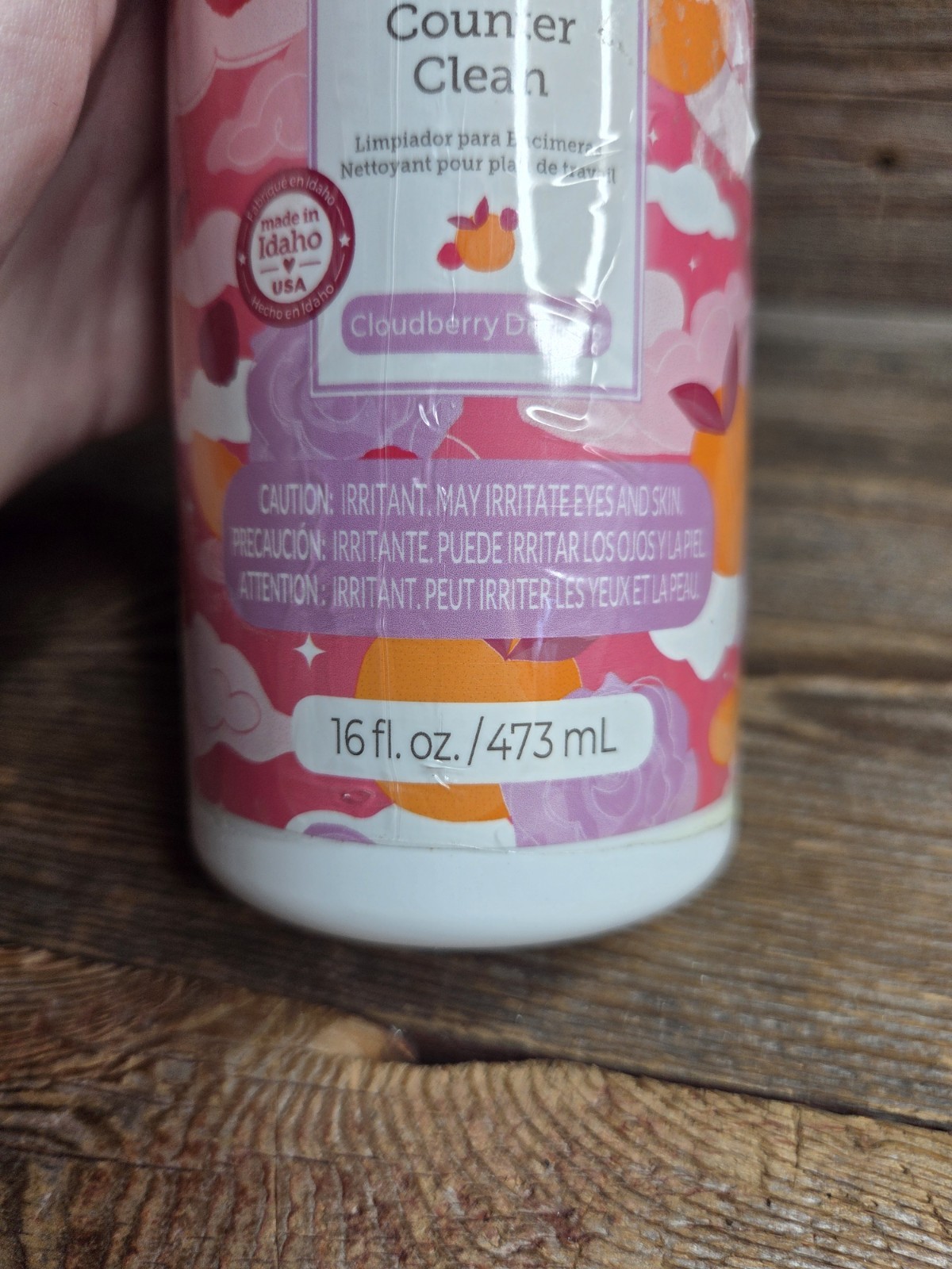 Scentsy Counter Cleaner Spray 16 fl oz- Cloudberry Dreams/Feelin’ Punchy New (2)