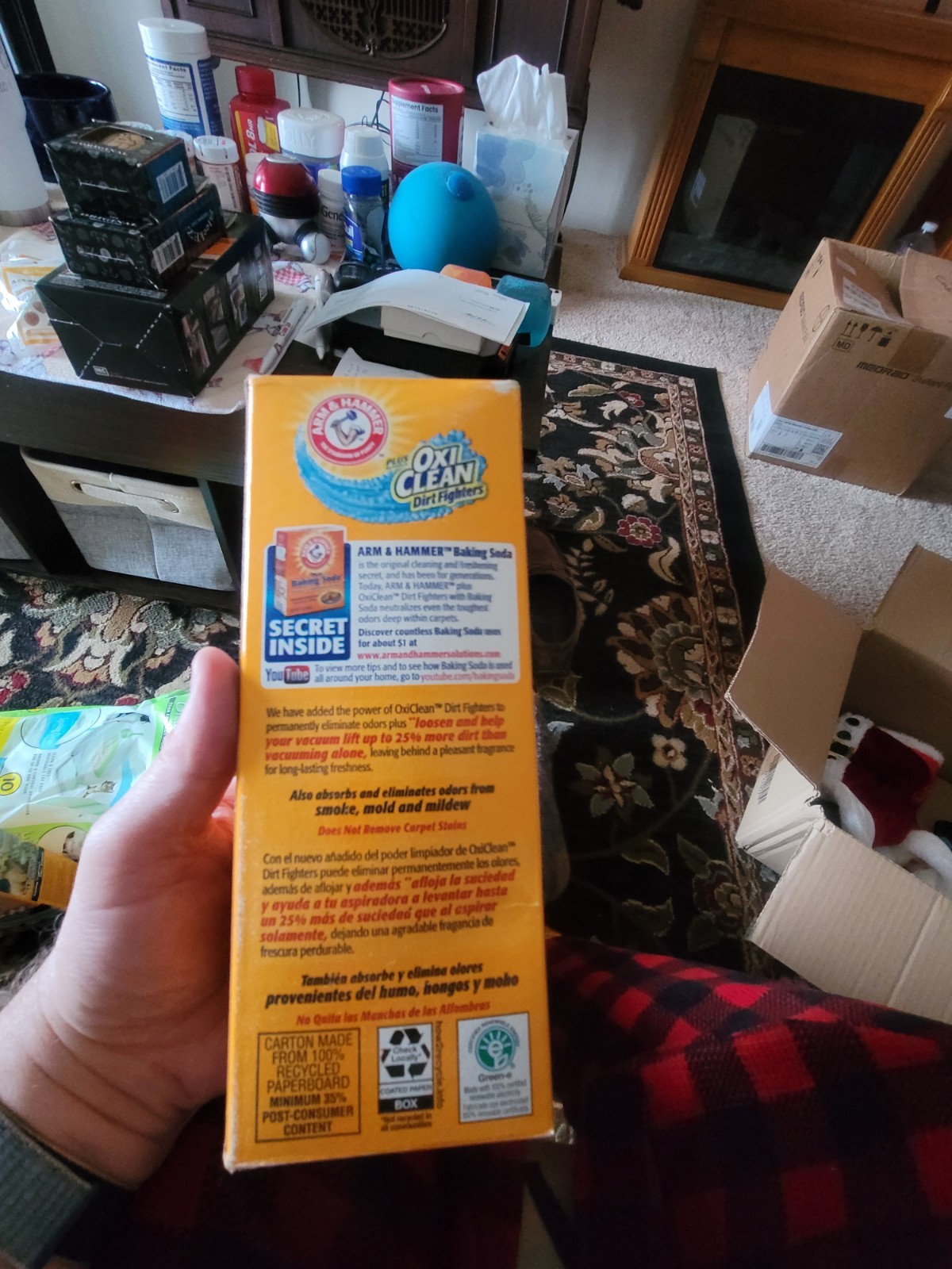 Arm & Hammer 11534 Carpet and Room Odor Eliminator – 30oz