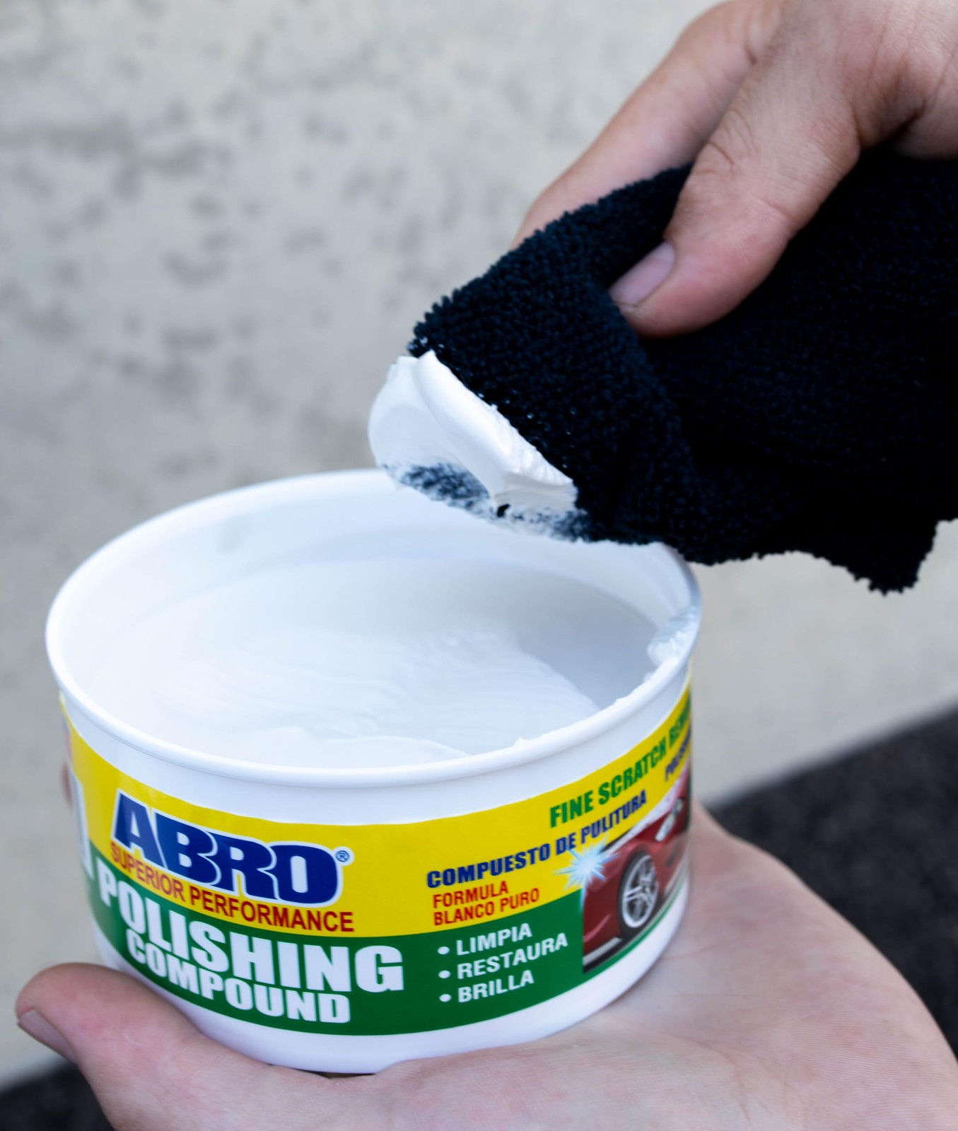Superior Performance Polishing Compound 10 oz. High-tech Shine Car Scratch Re…