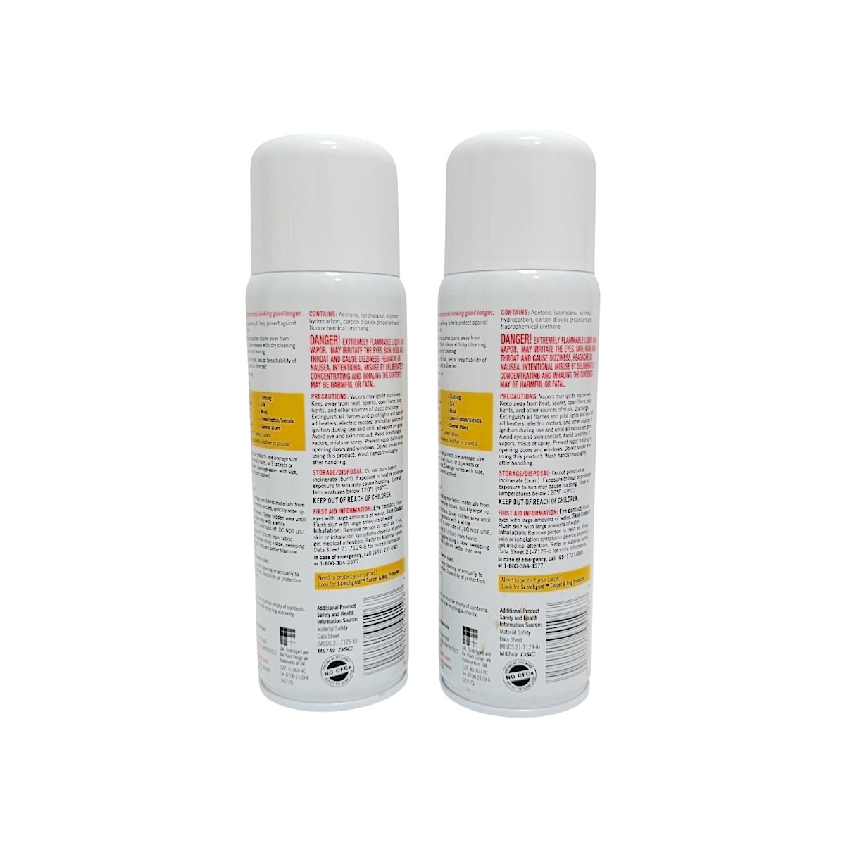 2 Scotchgard 3M Fabric & Upholstery Protector 10oz Vintage Original Formula 2011
