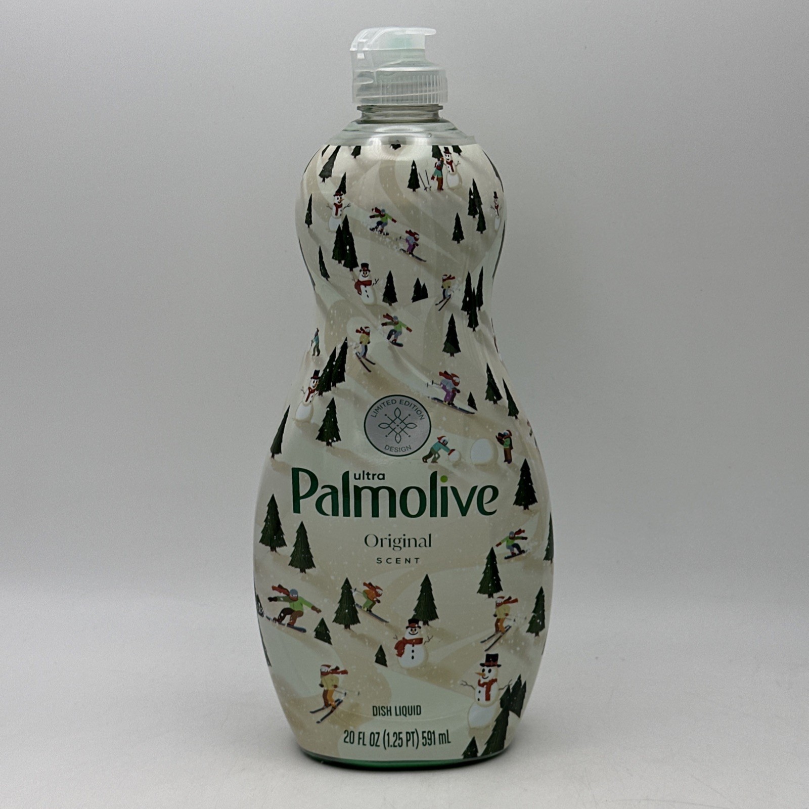 2 Palmolive Ultra Liquid Dish Soap Limited Edition Winter Pine & Gingerbread Lot