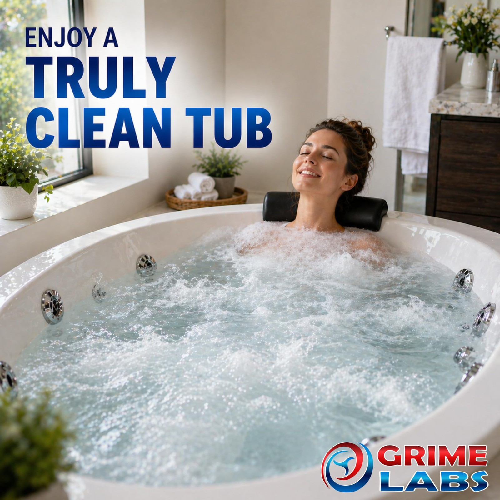Jetted Tub Cleaner – Bathtub Jet & Pipe Cleaner for Whirlpool Baths, Spas & H…