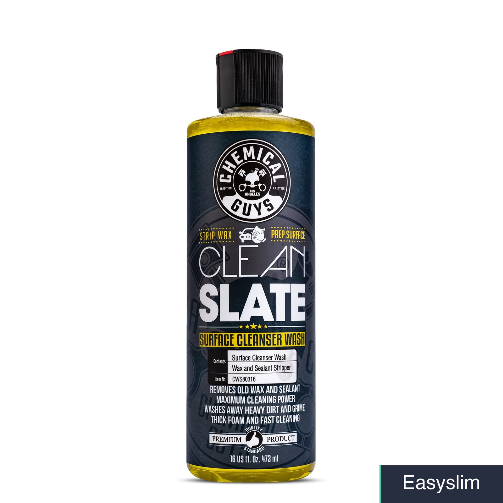 Car Wash Soap Deep Surface Cleaner Old Wax Sealant Removal 16oz