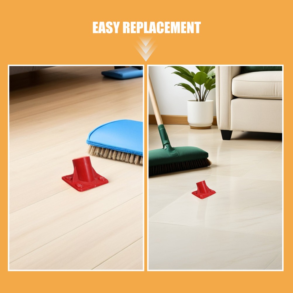 8 Pcs Scrub Brush Attachment Handle Joint Adapter Broom Replacement