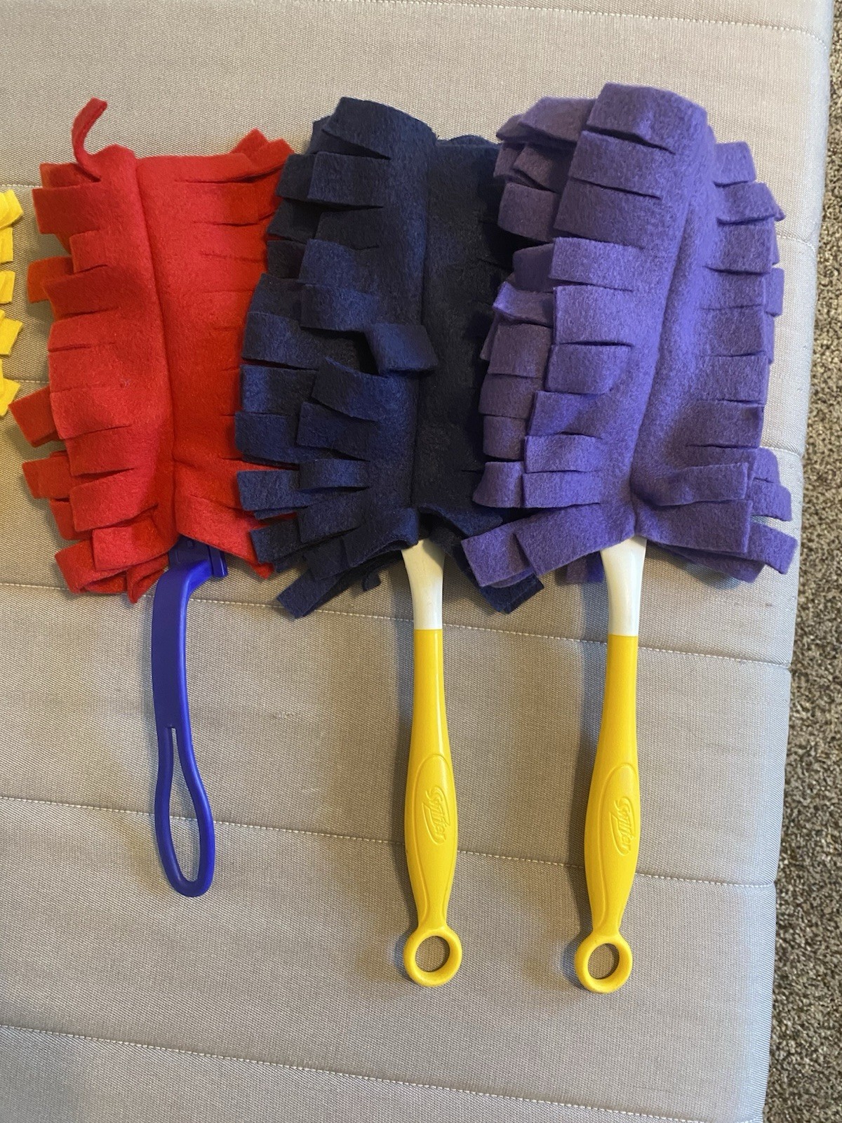 1 DUSTER FLEECE REUSABLE WASHABLE SWIFFER STYLE REFILL DOUBLE-SIDED NO HANDLE