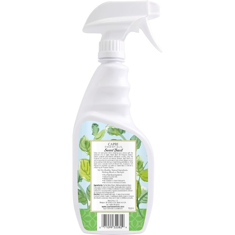 Natural All Purpose Cleaner Plant Based Essential Oils Herbal Fresh Scent New