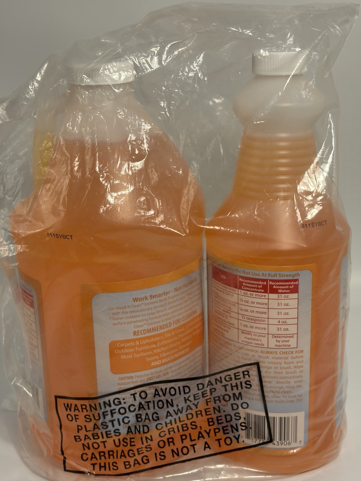 Multipurpose Cleaner/Professor Amos/Shock It/Concentrate&LotionCitrus Zest