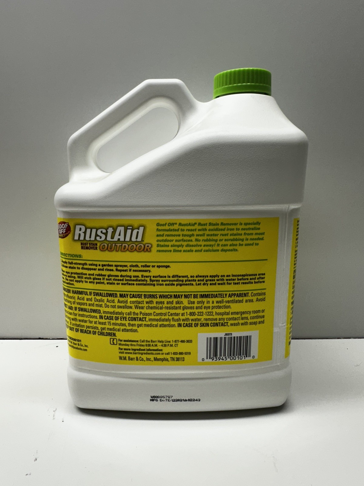 WM Barr GSX00101 Goof off Rust Stain Remover – 1 gal