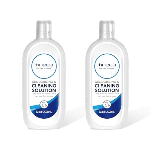 Tineco Floor Cleaning Solution 2L (2 x 33.8oz) for Wet Dry Vacuum Mops