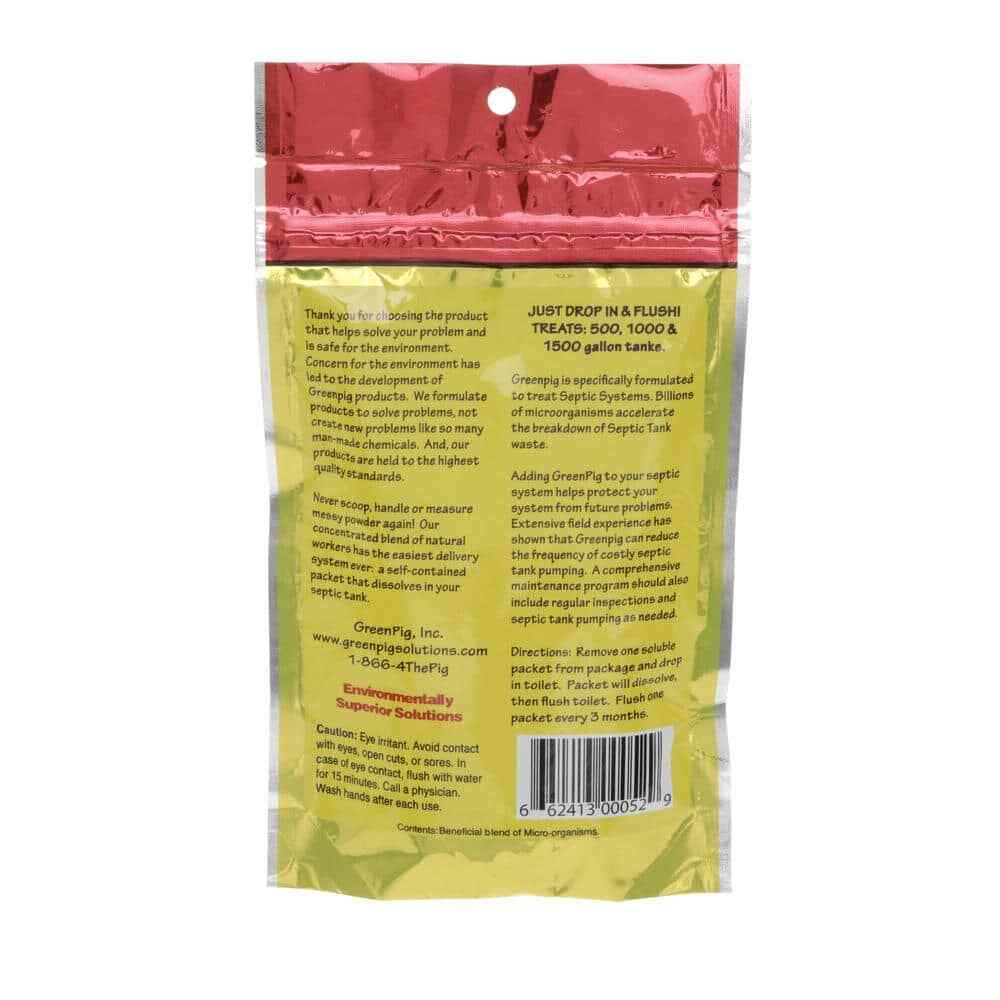 Septic Tank Treatment 1-Year Supply Tablets Capsules Regular Strength Save New