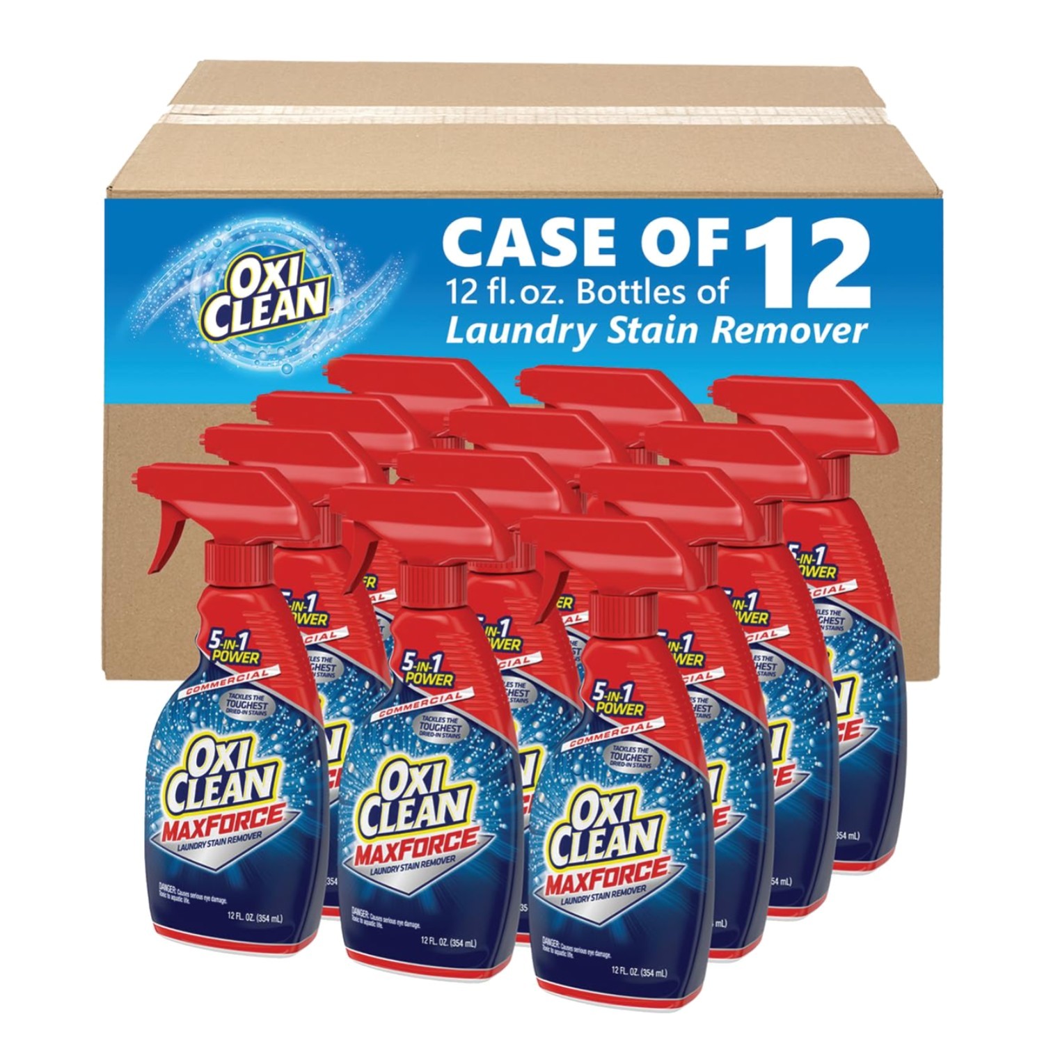 Multi-Purpose Stain Remover – Pack of 12, 12 fl oz Each