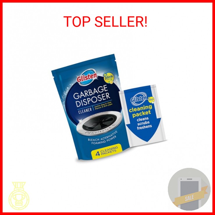 Summit Brands DP06N-PB Disposer Care Garbage Disposal Cleaner