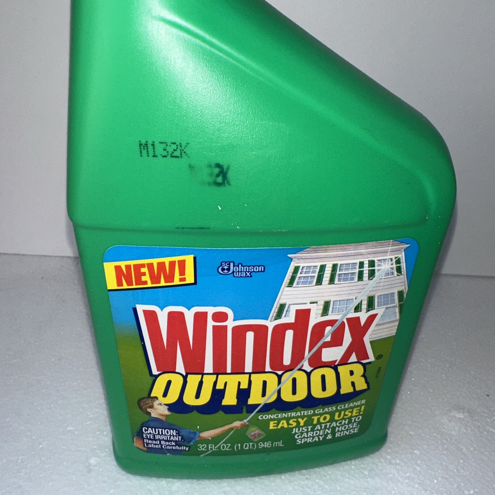 Windex Outdoor Window, Glass Cleaner Concentrate 32 Oz Discontinued NEW NOS O-1
