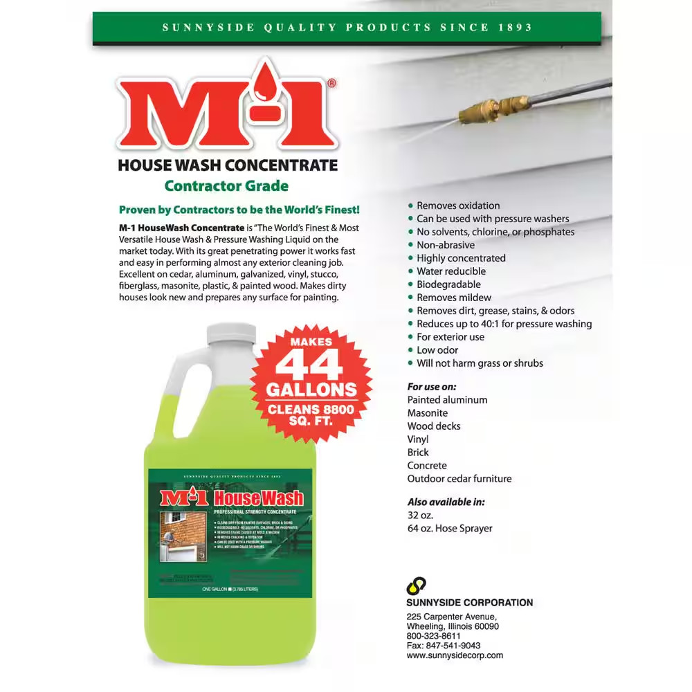 1 Gal. House Wash All-Purpose Cleaner