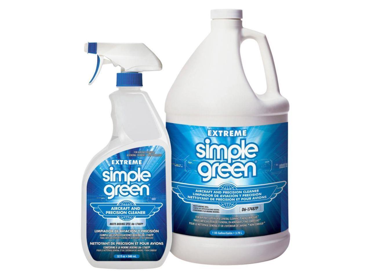 Simple Green 13406 Extreme Aircraft/Precision Cleaner – 1 gal – Unscented – 1 Ea
