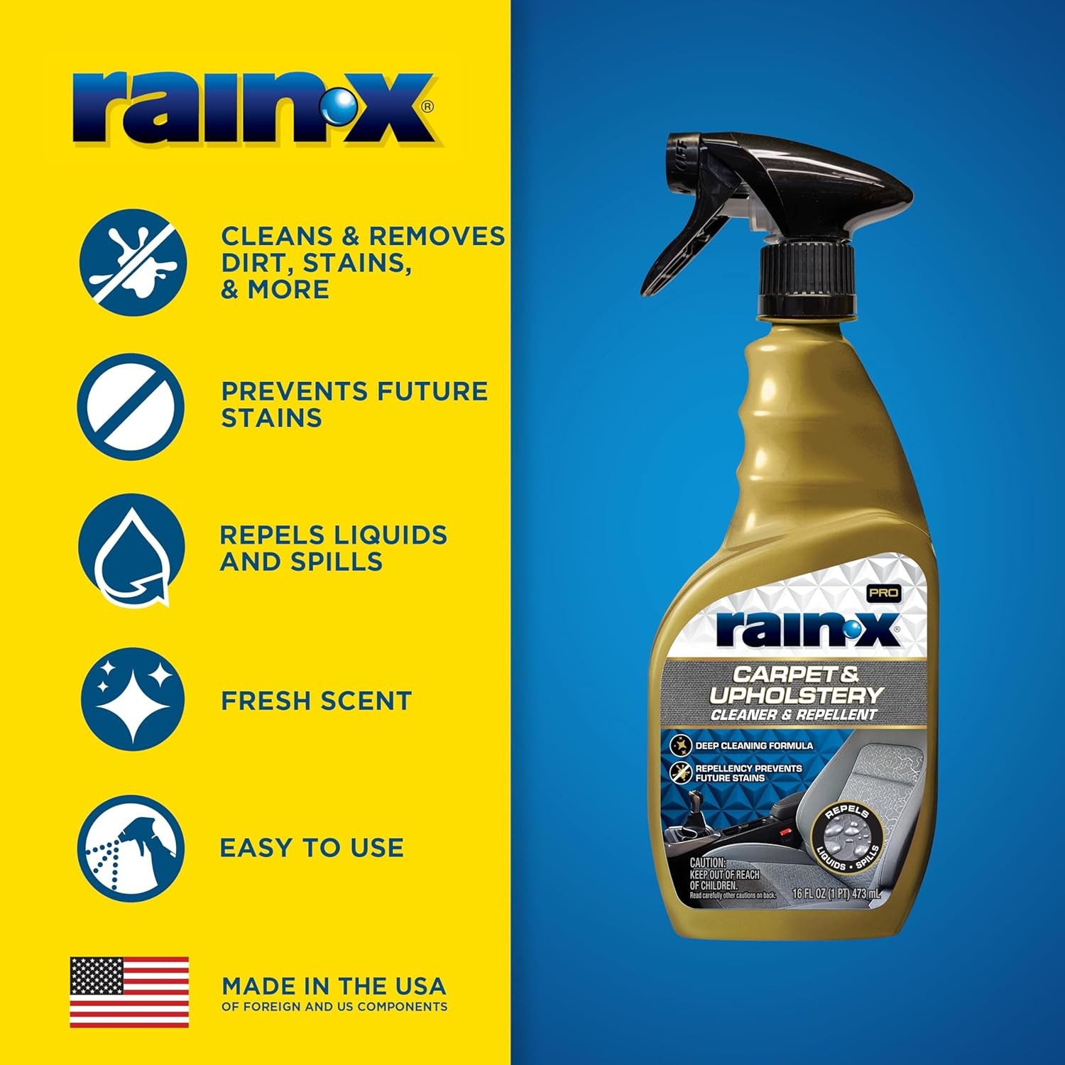 Carpet & Upholstery Cleaner Repellent for C Style: Carpet & Upholstery Cleaner