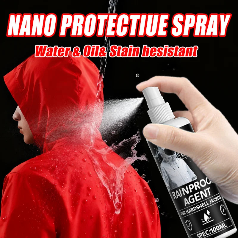 Rainproof Nano Spray for Clothing – 100ML Water, Oil & Stain Resistant…