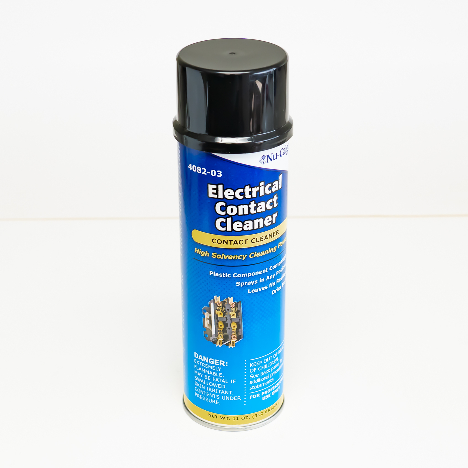 Nu-Calgon 4082-03 Electrical Contact Cleaner 11 oz. High Solvency Power