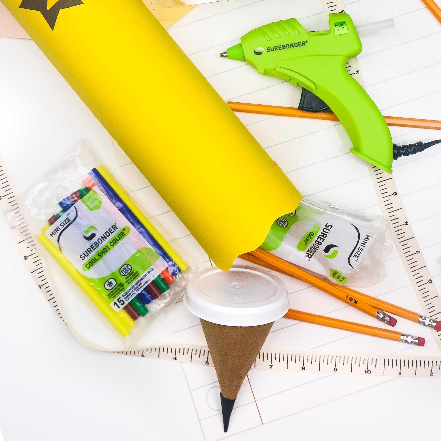 Surebonder CS-15VC Cool Shot Assorted Color Mini Glue Sticks 4 x 0.27 in.
