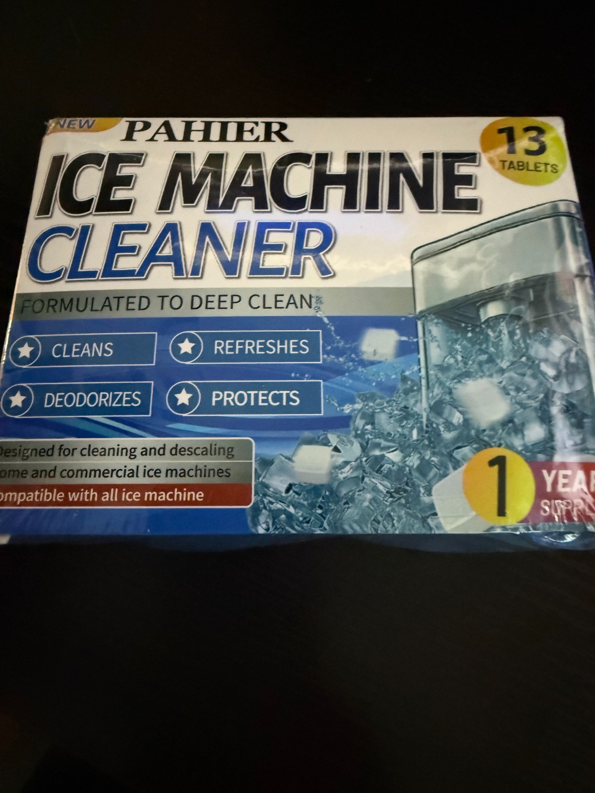Pahier Ice Machine Cleaner 13 tablets