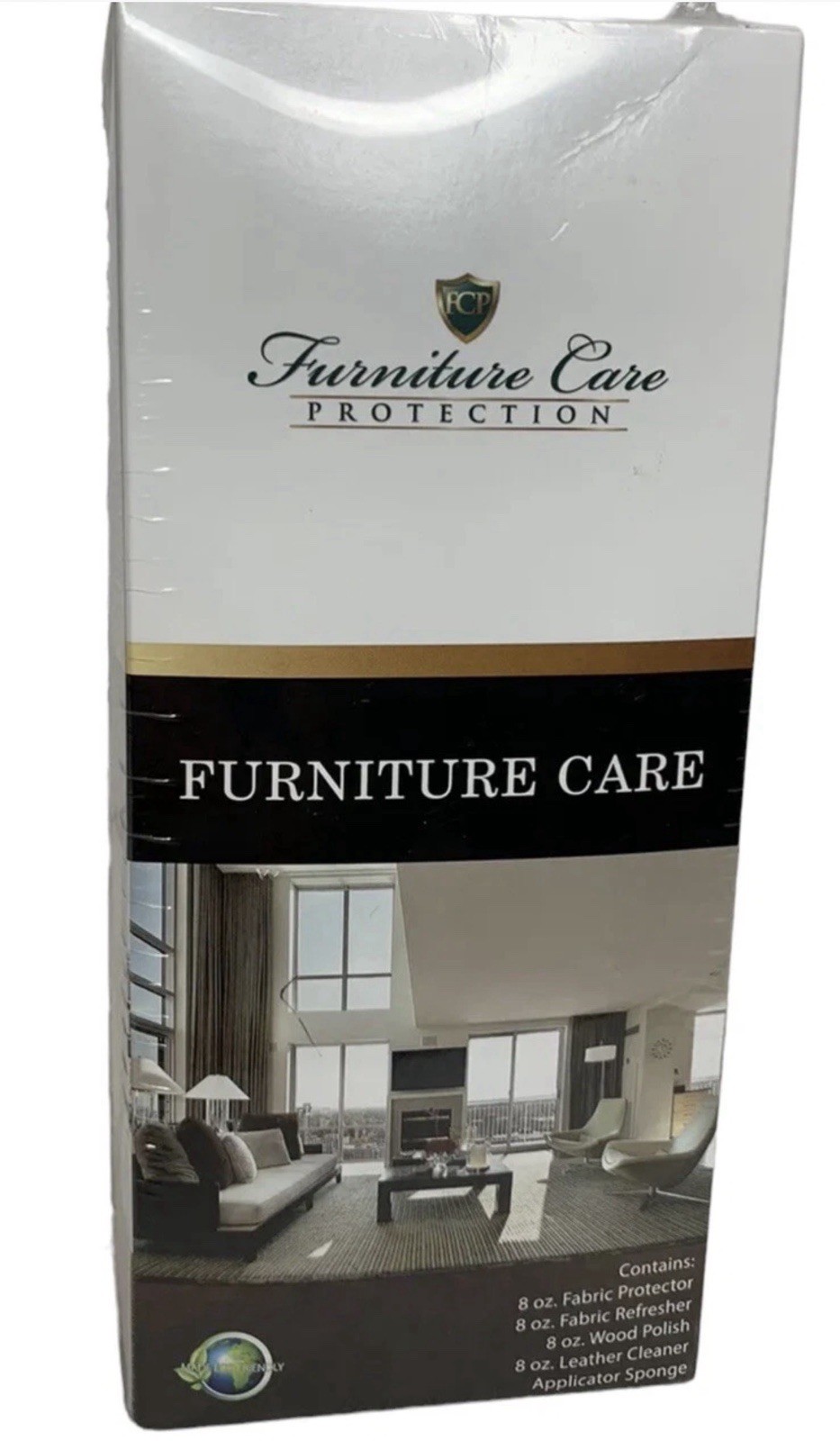 NEW FCP Furniture Care Protection Kit Fabric Protector Refresher Leather Cleaner