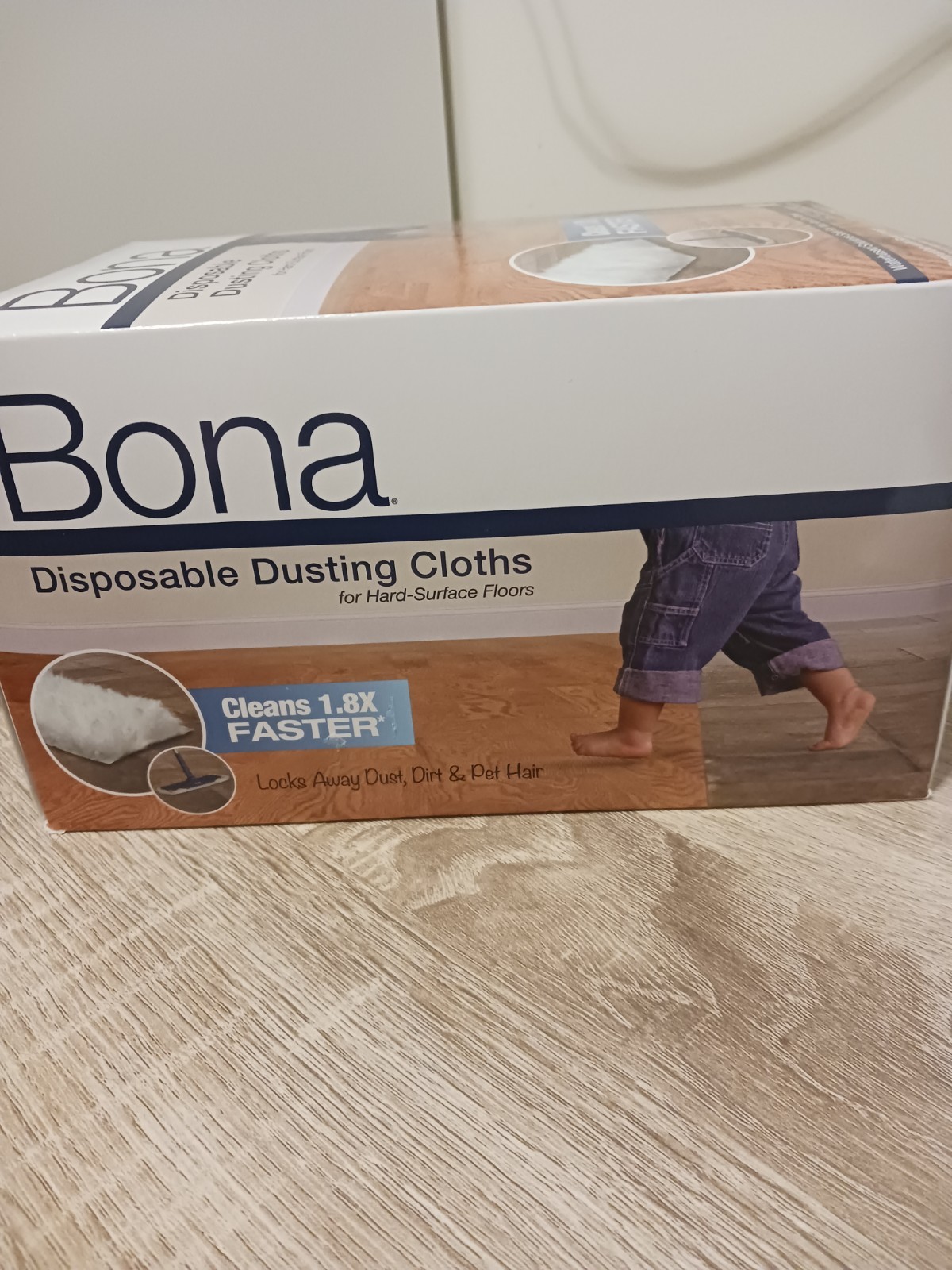 Bona Hard Surface Floor Disposable Dry Dusting Pads NEW (10-Pack) Sealed Box