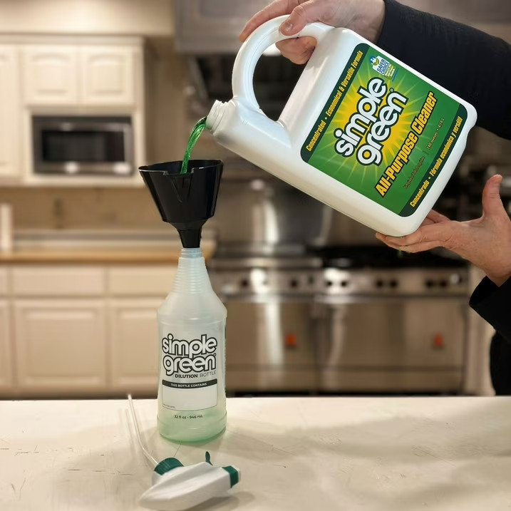 Simple Green All-Purpose Cleaner, 172 fl. oz., Spray Bottle + Refill Free Ship