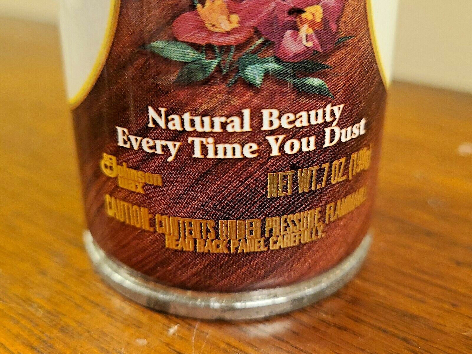 Vintage PLEDGE with GLADE COUNTRY GARDEN FURNITURE Polish Spray 1998 7 oz NOS
