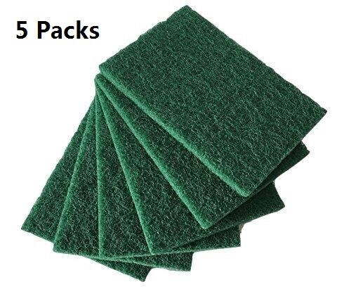 6 Pcs Shining Non-Scratch Heavy Duty Scrub sponge Scouring pads Wholesale