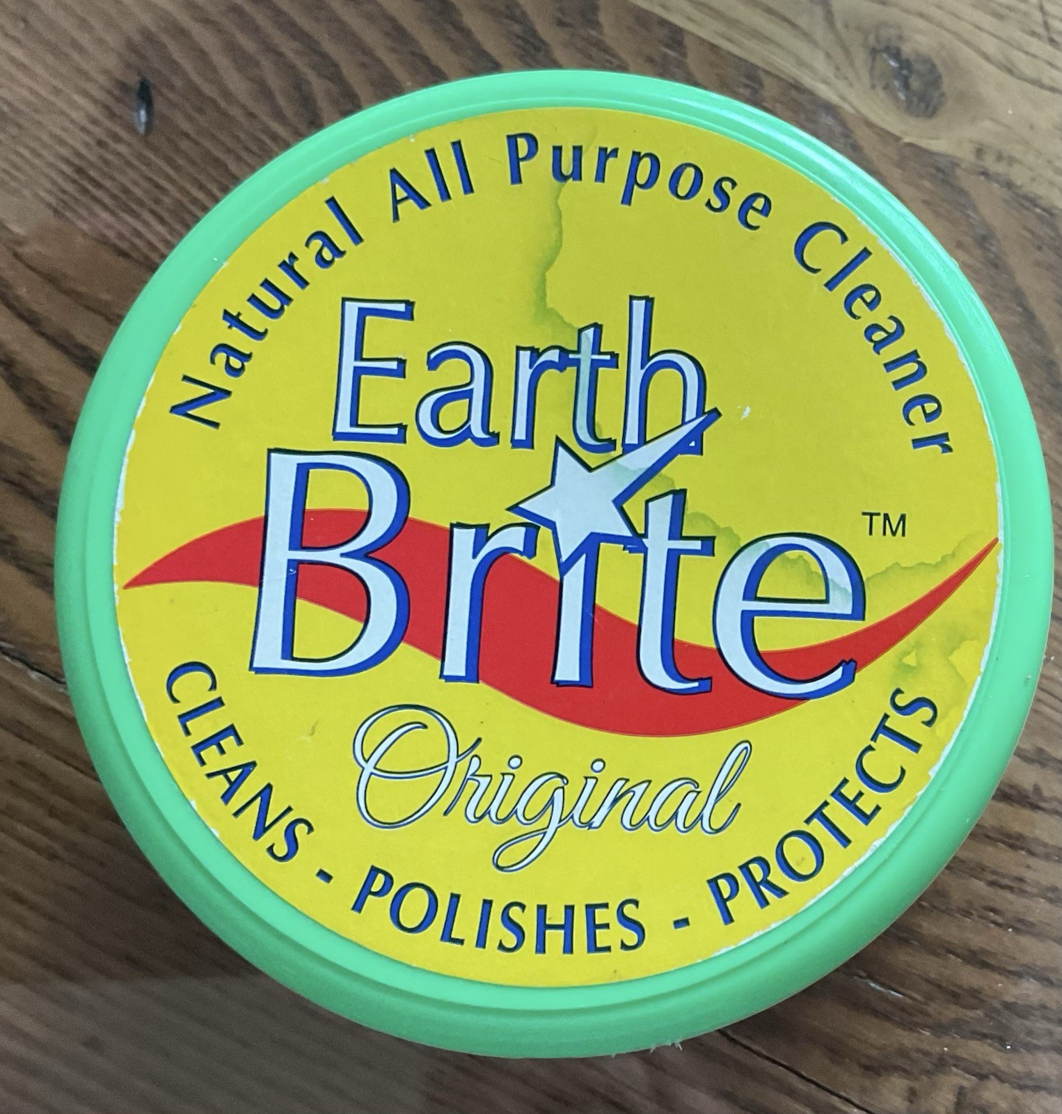 NEW Earth Brite Clay-Based All-Purpose Cleaning Kit Two Tubs 10.5 oz. Two Scents