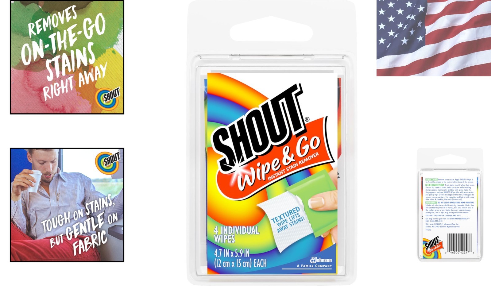Compact and Effective Instant Stain Removal Wipes – For Life’s Little Mishaps