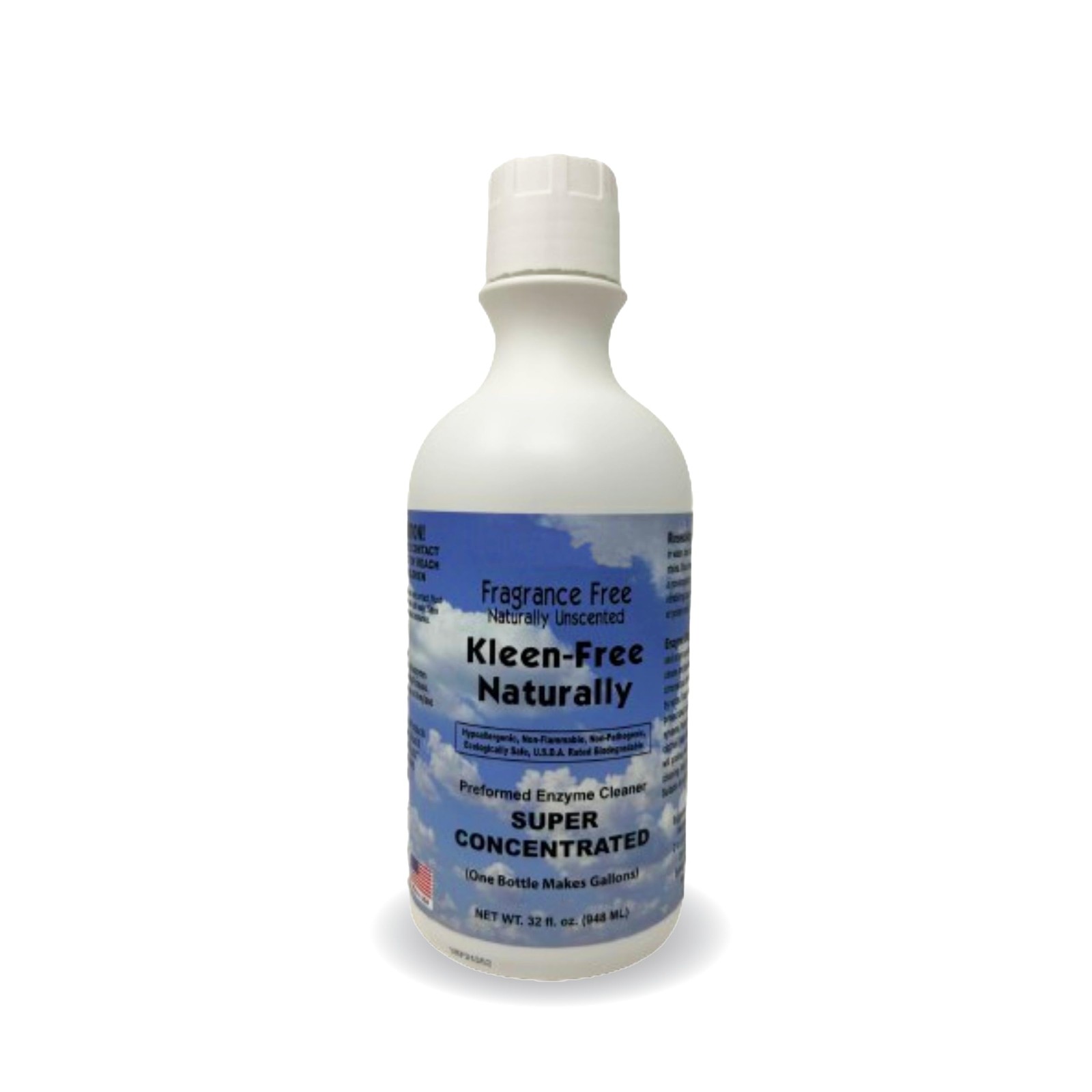 Naturally Unscented Concentrate 32 fl oz Enzyme Cleaner, Enzyme Solution and …