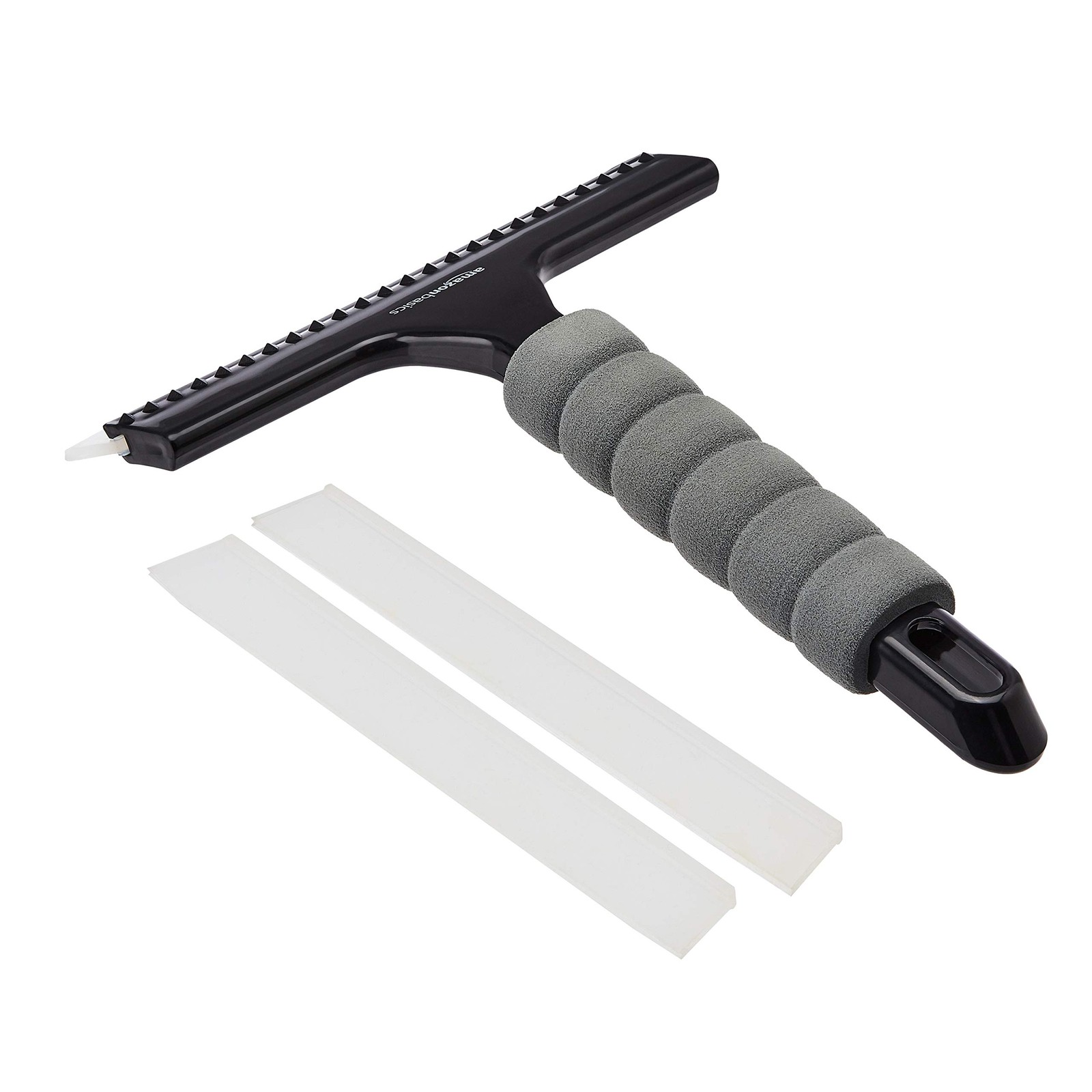 8inch Silicone Window Squeegee HeavyDuty RustResistant for Shower Glass Clean