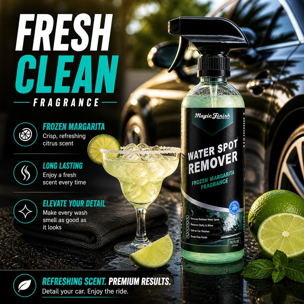 Water Spot Remover for Cars – Professional Hard Water Stain & Mineral Deposit…