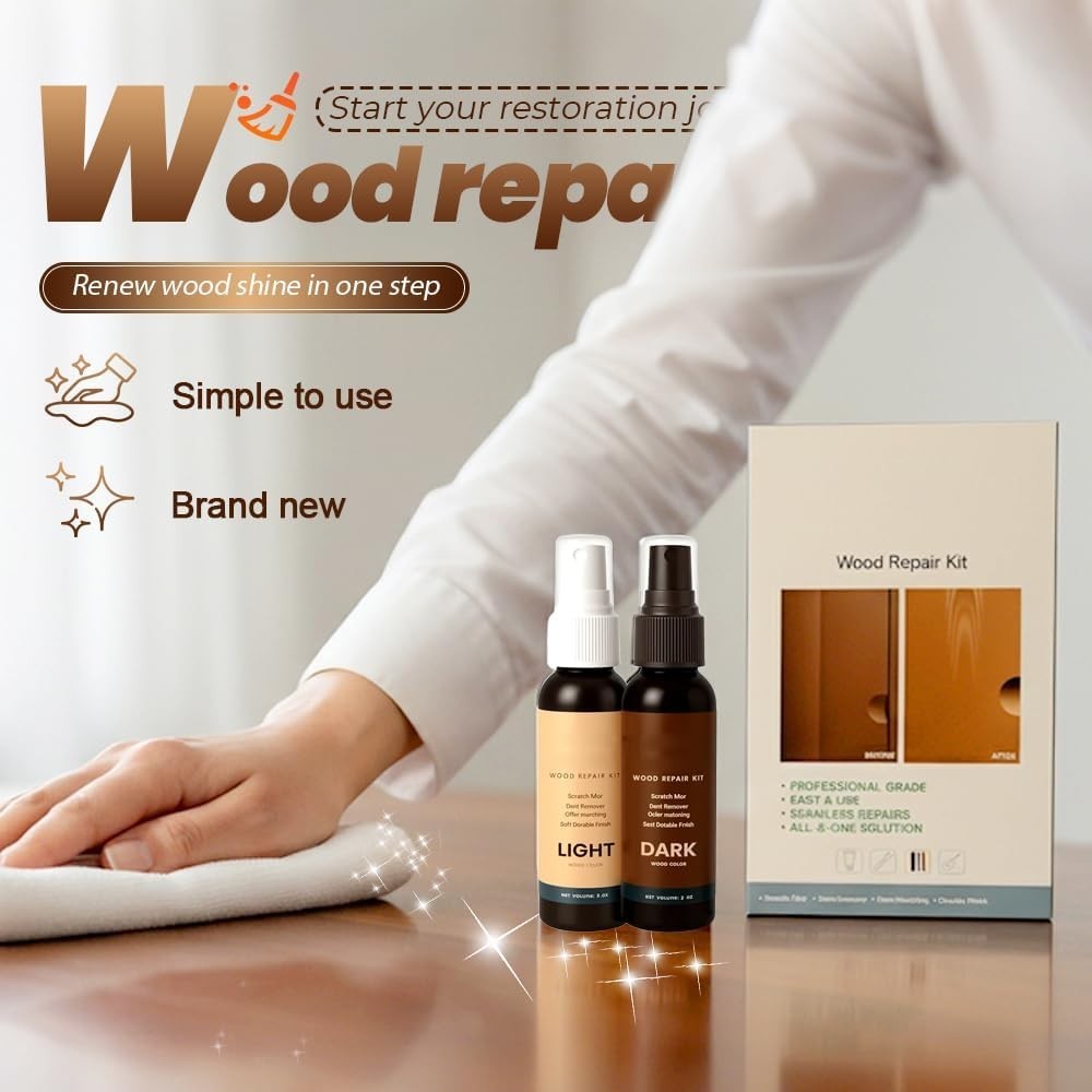 Wood Floor Scratch Repair Kit for Hardwood Laminate Furniture Repair