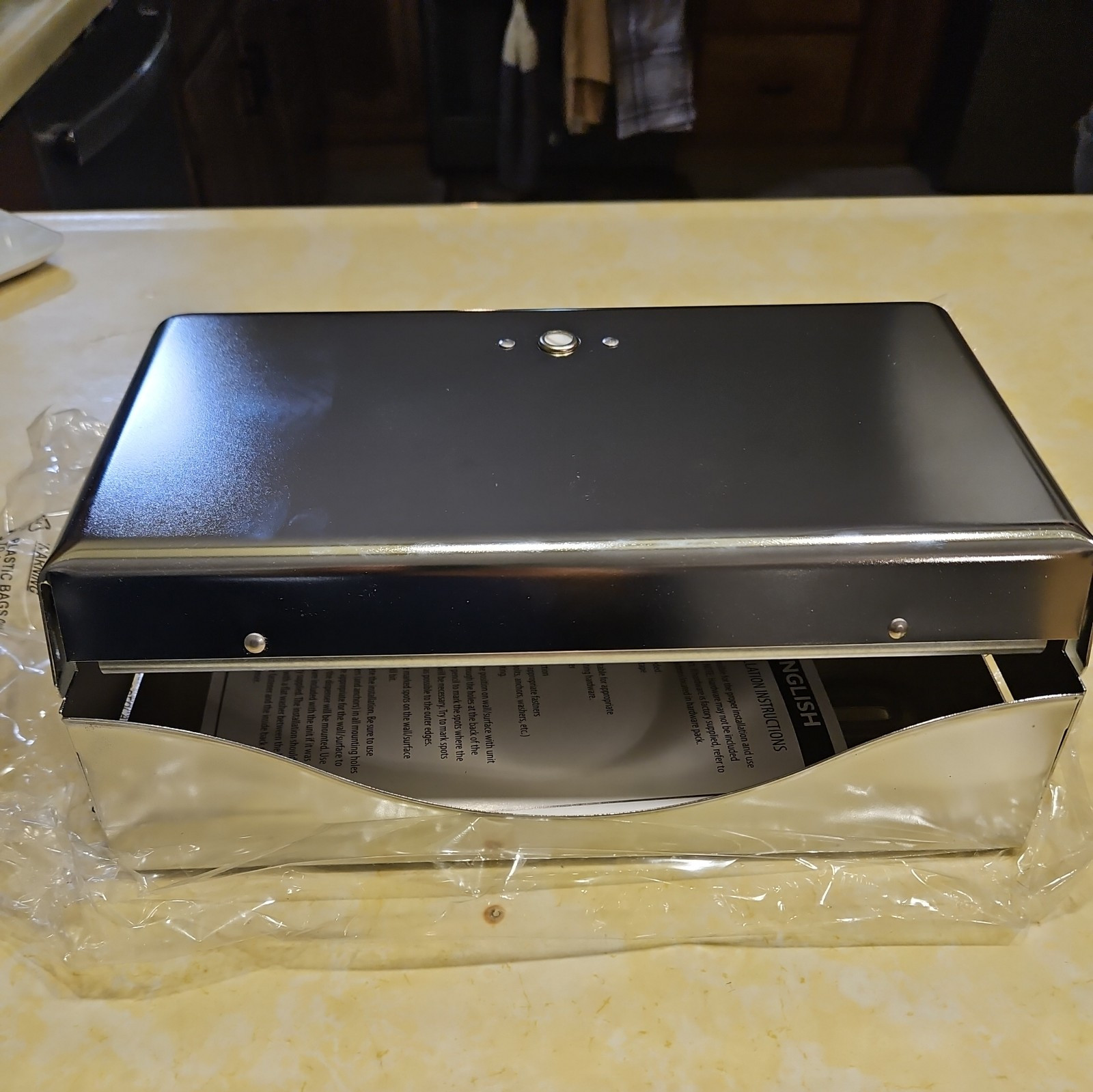 San Jamar T1950XC Mini C-Fold/Multifold Towel Dispenser – Chrome New