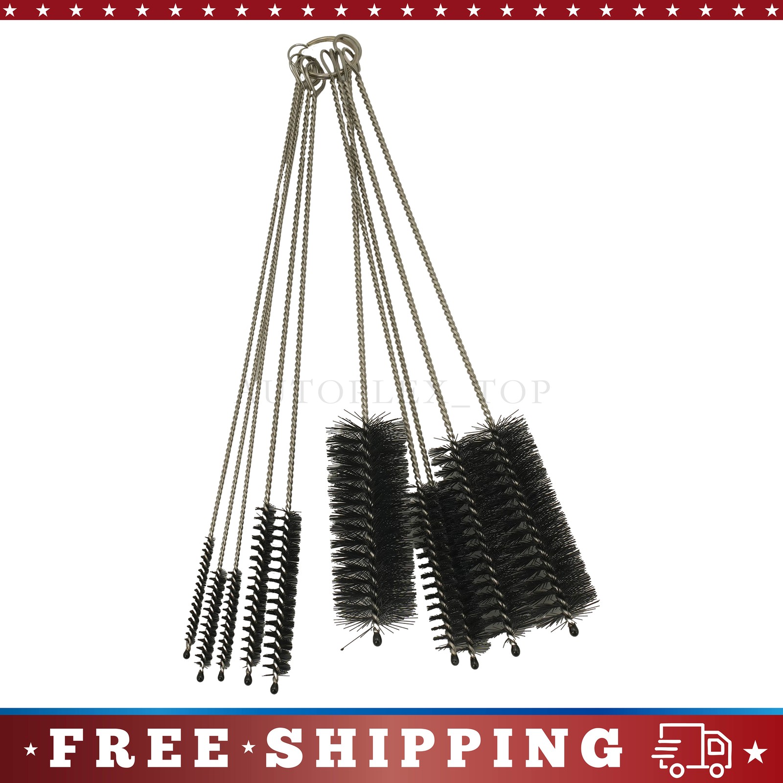 Fit Cleaning Nylon Cleaning Straw Brush Set 10PCS Bottle Tube Pipe Cleaner