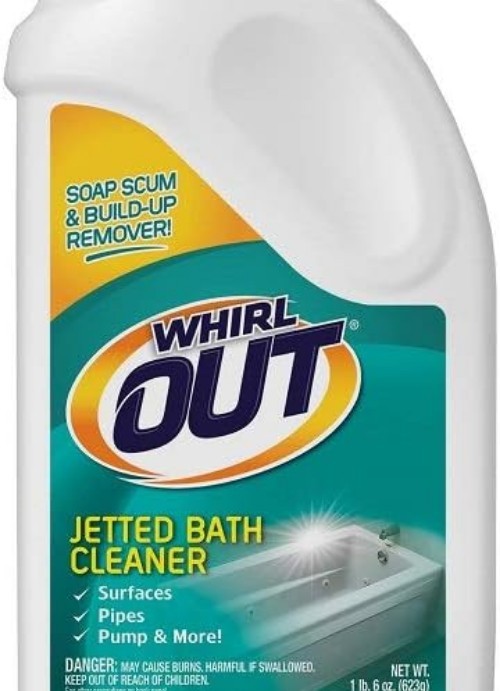 Fresh Scented 22 Oz WhirlOUT Jetted Bath Cleaner – Rust Resistant & Effective
