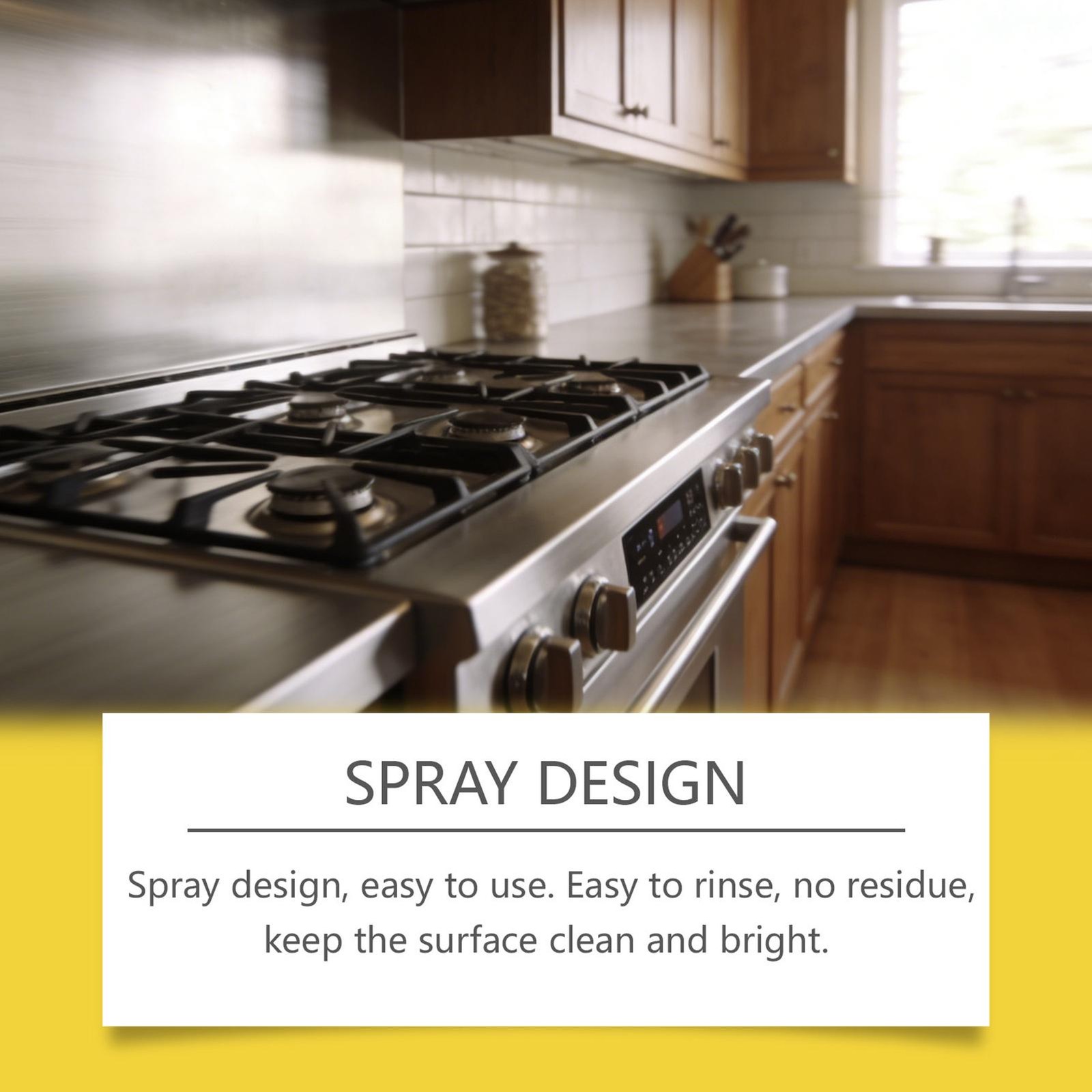 Jarrary All Purpose Cleaner 500ml, Lemon Scent Powerful Household Cleaning Tool
