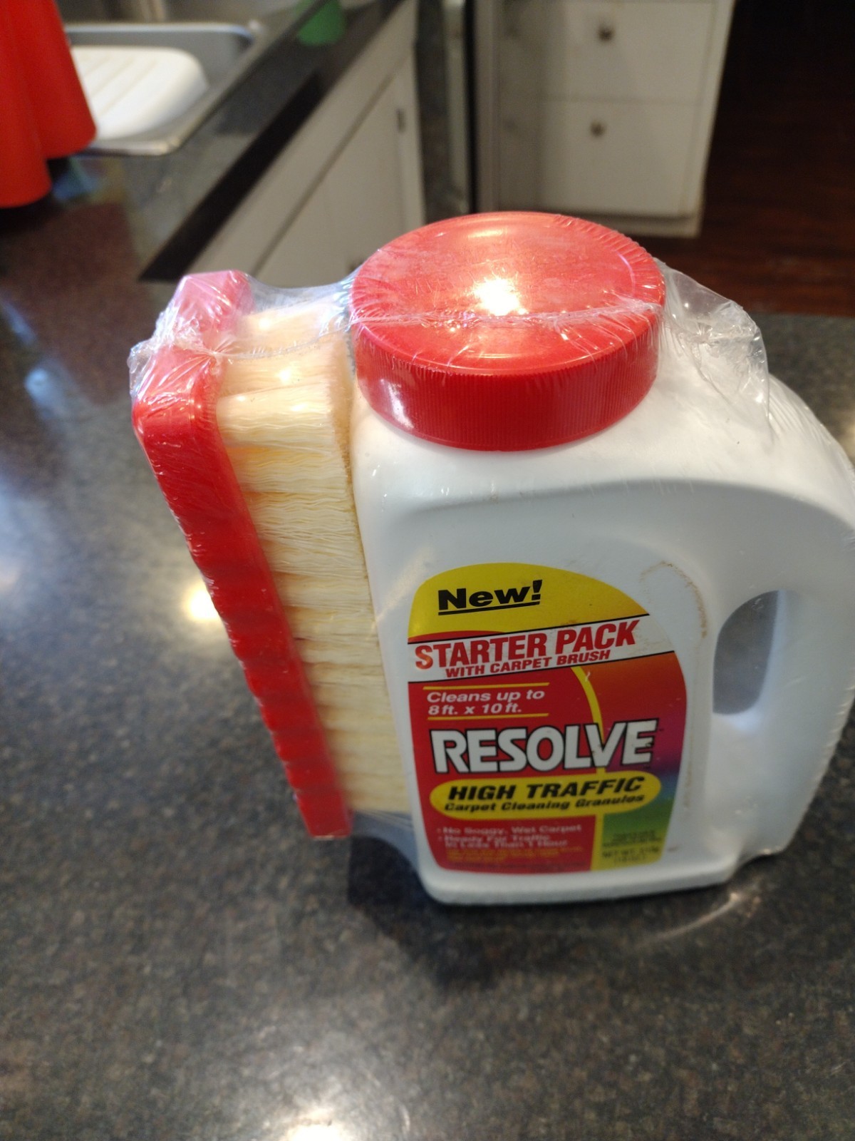RESOLVE High Traffic Carpet Cleaning Granules Starter Pack Discontinued Vintage