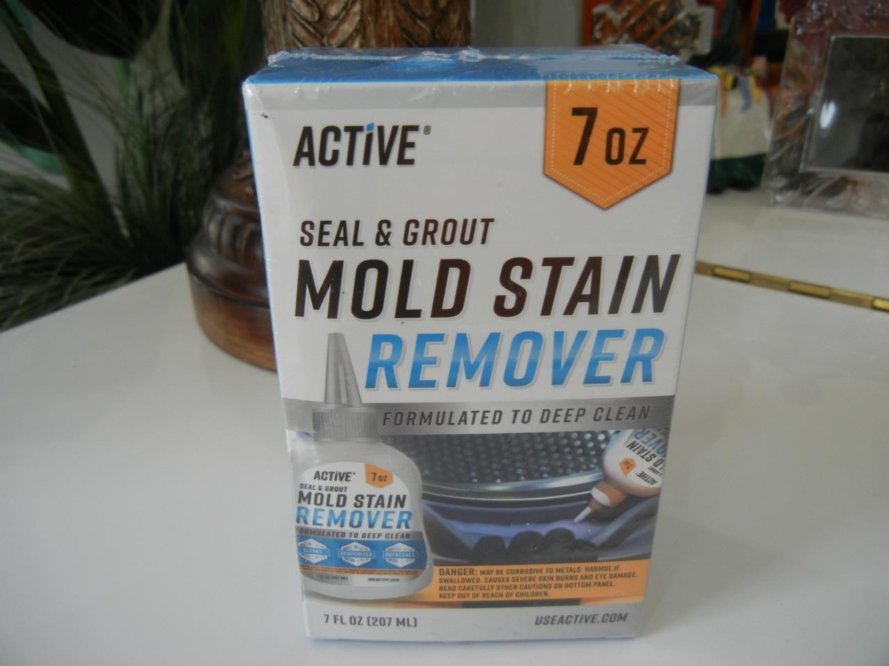 ACTIVE SEAL & GROUT HEAVY DUTY MOLD STAIN REMOVER GEL DEEP CLEANER FREE SHIPPING