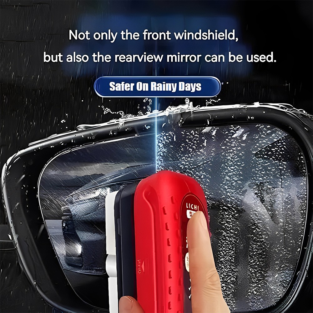 2 Pack 120ML Automotive Oil Film Cleaning Brush for Car Windows Glass Cleaning