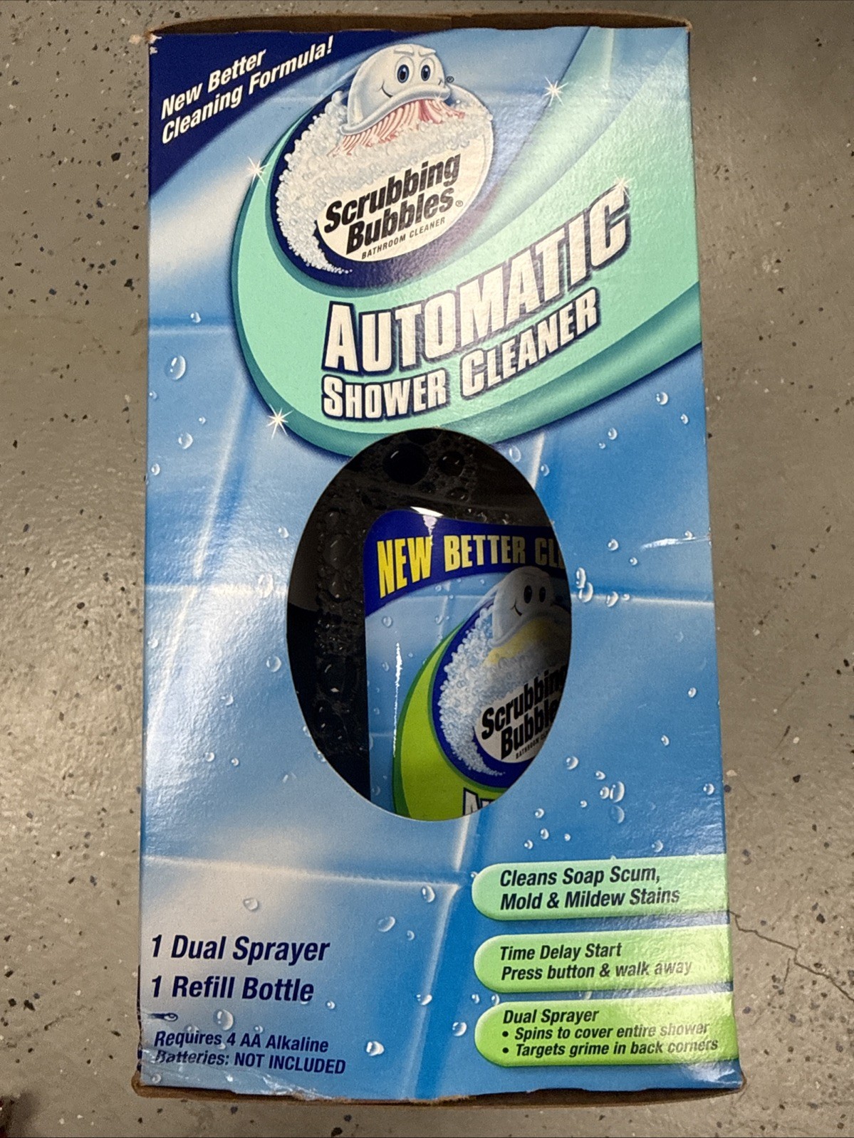 Scrubbing Bubbles Automatic Shower Cleaner Starter Kit 34oz – New