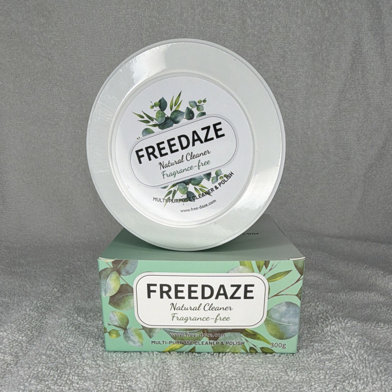 FREEDAZE Natural Fragrance-Free Multi-Purpose Cleaner & Polish Paste 300g
